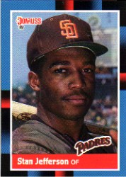 1988 Donruss Baseball Cards    187     Stan Jefferson
